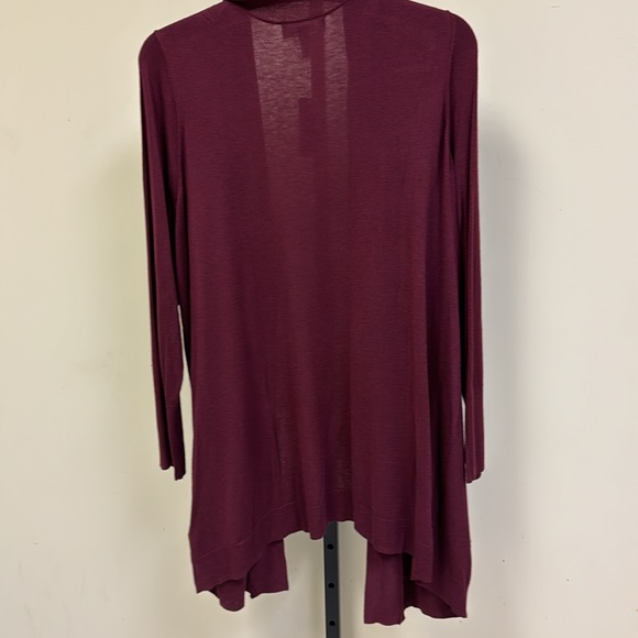 Plus size Addition Elle long burgundy sweater - Picture 5 of 8